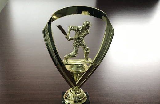 Cricket Award Trophy