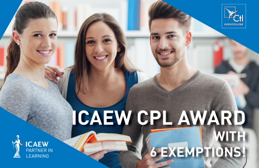 ICAEW CPL Award with 6 exemptions!