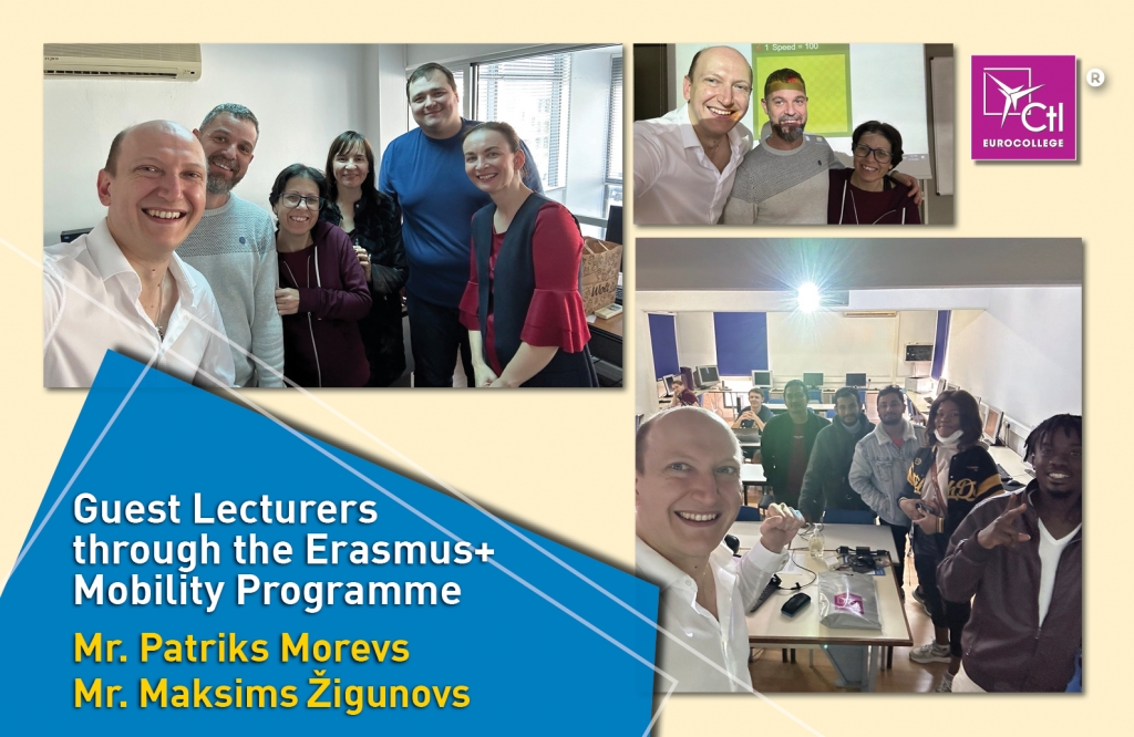 Guest Lecturers through the Erasmus+ Mobility Programme